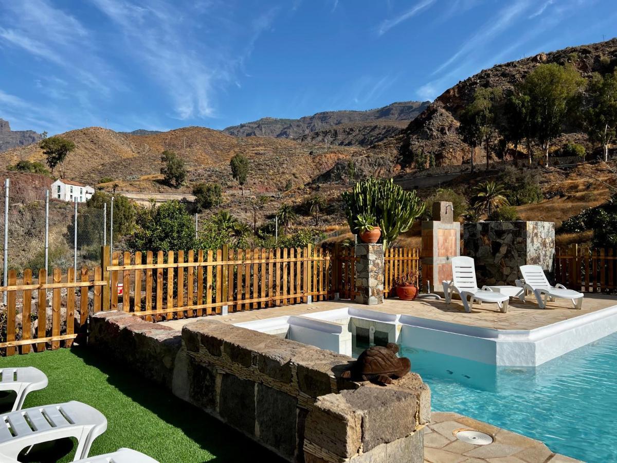 Casa Rural La Limera Con Piscina Privada Santa Lucia De Tirajana Екстер'єр фото