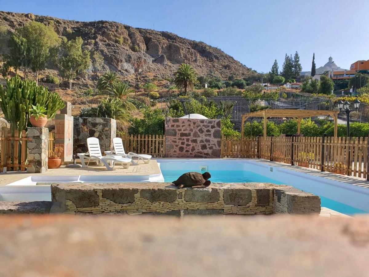 Casa Rural La Limera Con Piscina Privada Santa Lucia De Tirajana Екстер'єр фото
