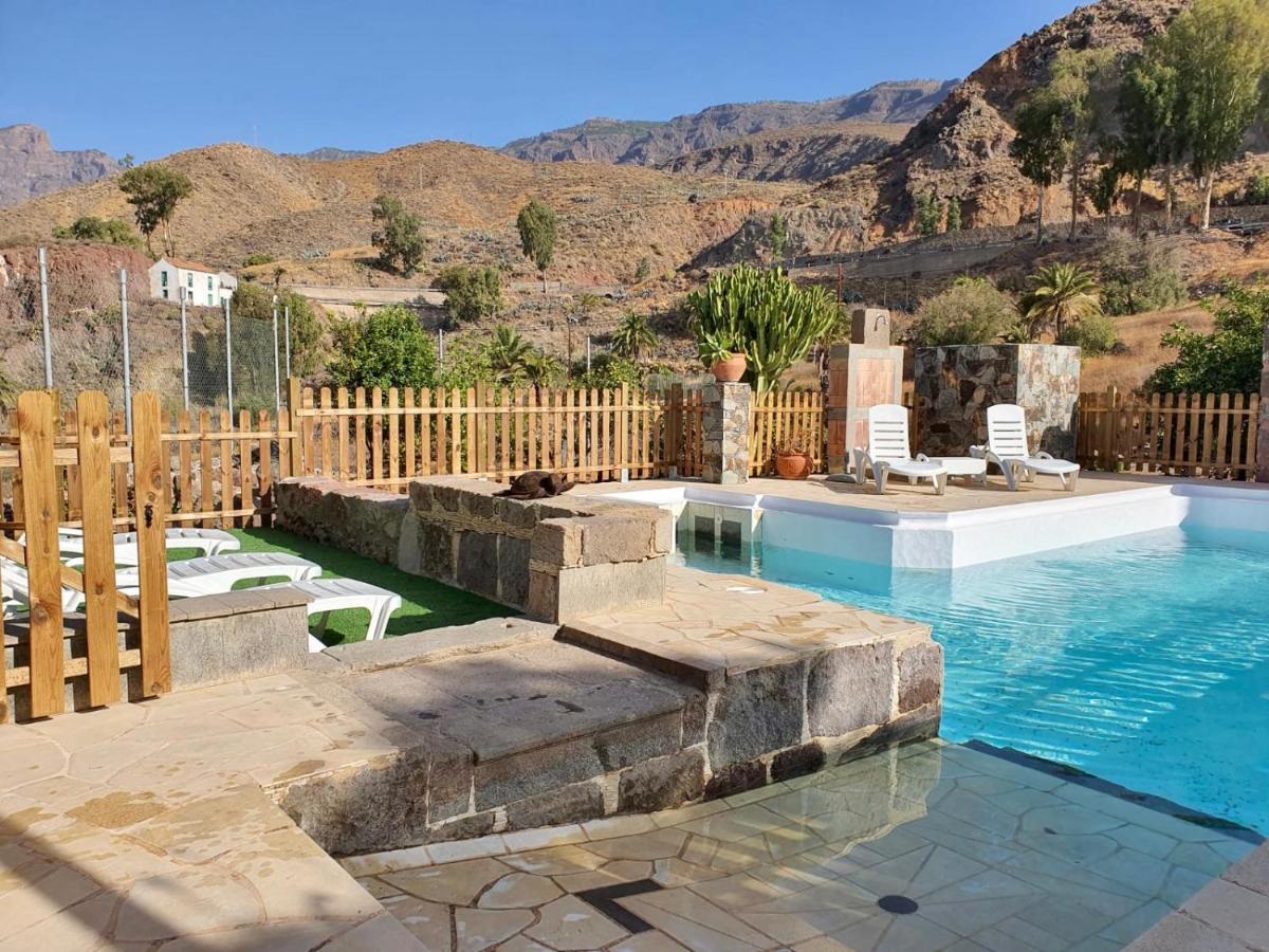 Casa Rural La Limera Con Piscina Privada Santa Lucia De Tirajana Екстер'єр фото