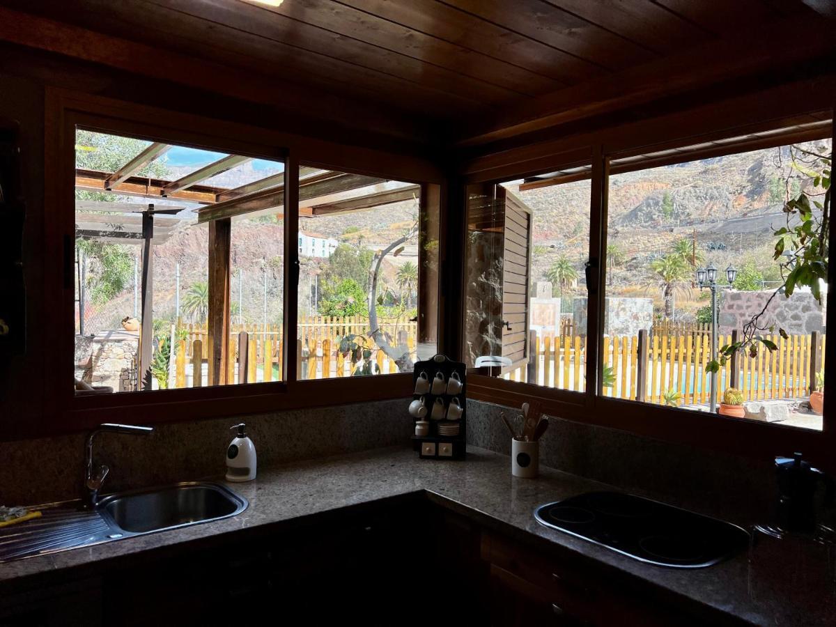 Casa Rural La Limera Con Piscina Privada Santa Lucia De Tirajana Екстер'єр фото