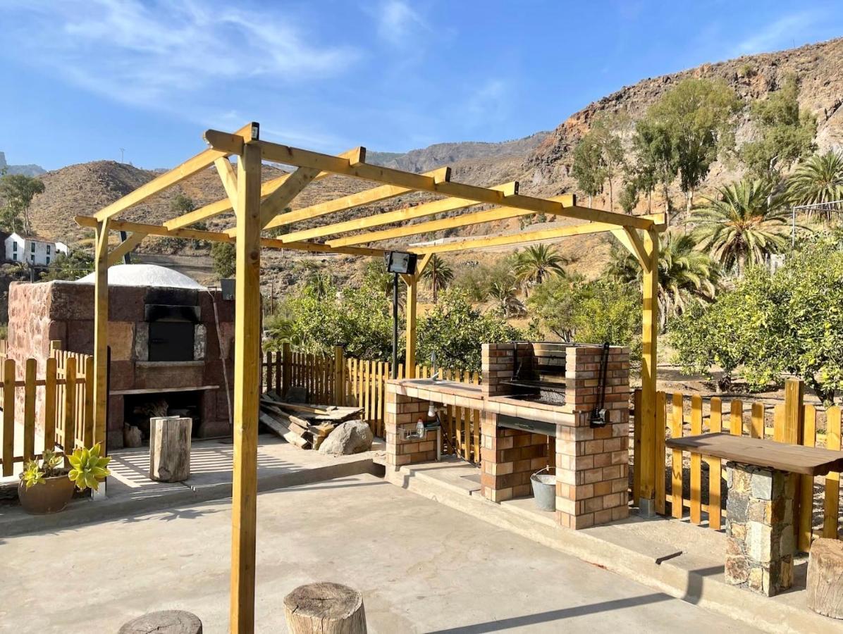 Casa Rural La Limera Con Piscina Privada Santa Lucia De Tirajana Екстер'єр фото
