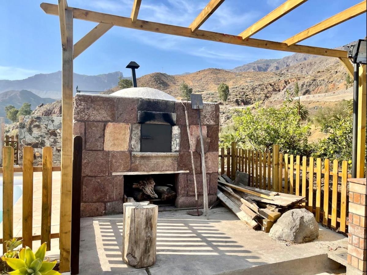 Casa Rural La Limera Con Piscina Privada Santa Lucia De Tirajana Екстер'єр фото