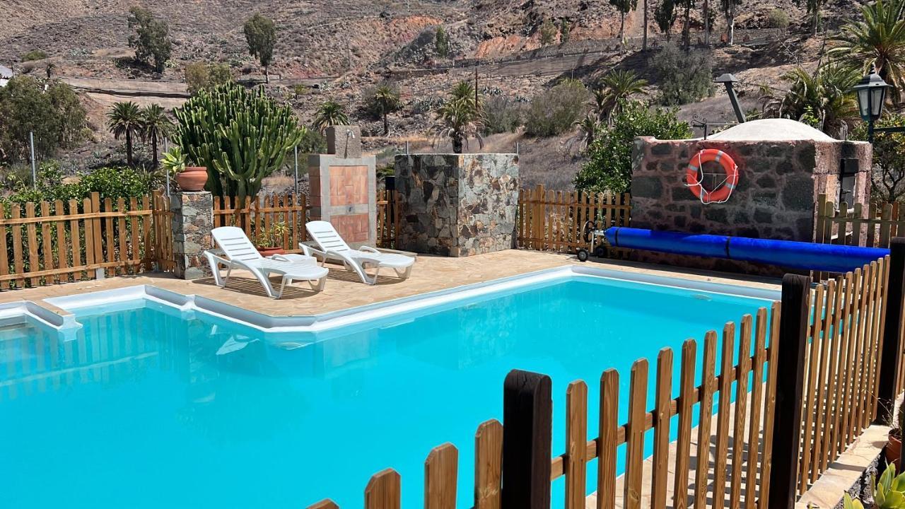 Casa Rural La Limera Con Piscina Privada Santa Lucia De Tirajana Екстер'єр фото