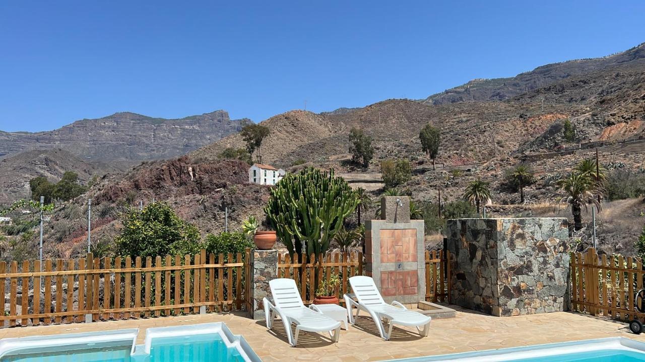 Casa Rural La Limera Con Piscina Privada Santa Lucia De Tirajana Екстер'єр фото